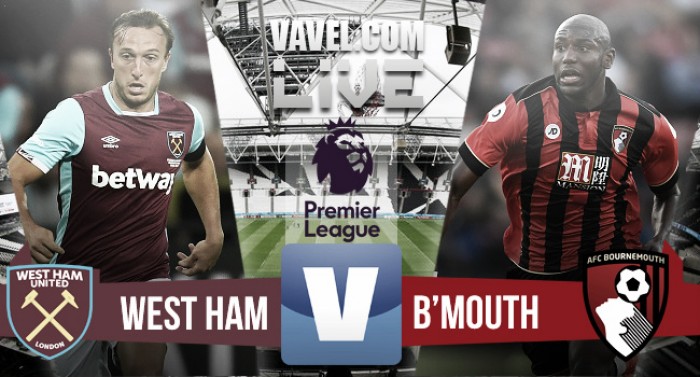 As it happened: Late Antonio header steals points for Hammers against ten-man Bournemouth