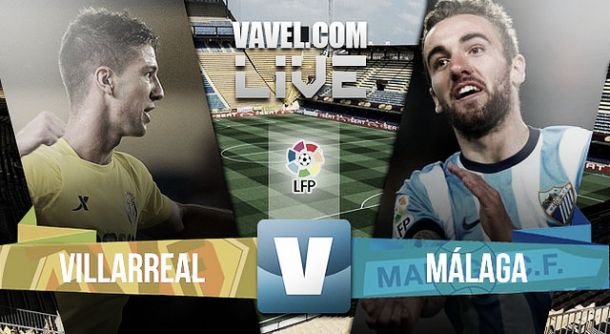 Resultado Villarreal CF - Málaga CF 2015 de Liga BBVA 2015 (2-1)