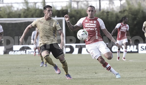 Resumen y goles: Águilas Doradas 1-2 Santa Fe en fase 1 por Copa Sudamericana 2023