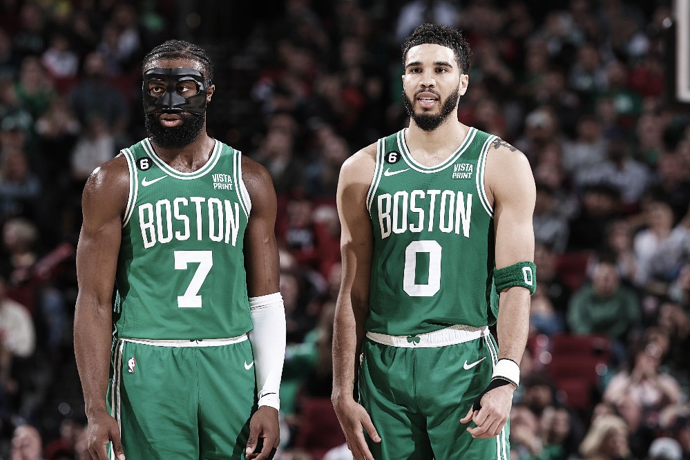 Summary and best moments Boston Celtics 9793 Toronto Raptors in NBA
