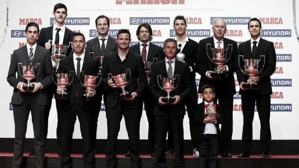 Messi, Iniesta, Deulofeu y Vilanova premiados por Marca y la LFP