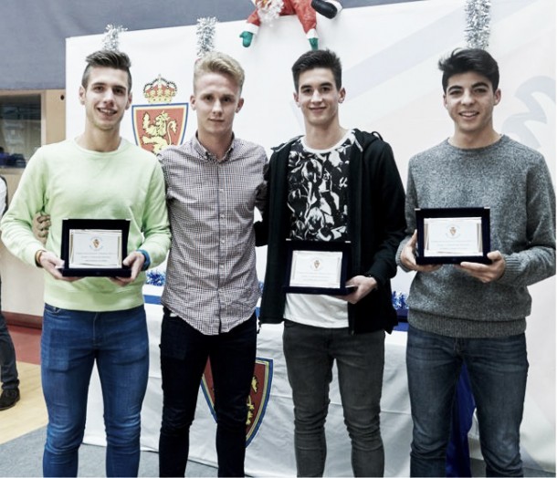 El Real Zaragoza entrega los Premios Ciudad Deportiva 2015