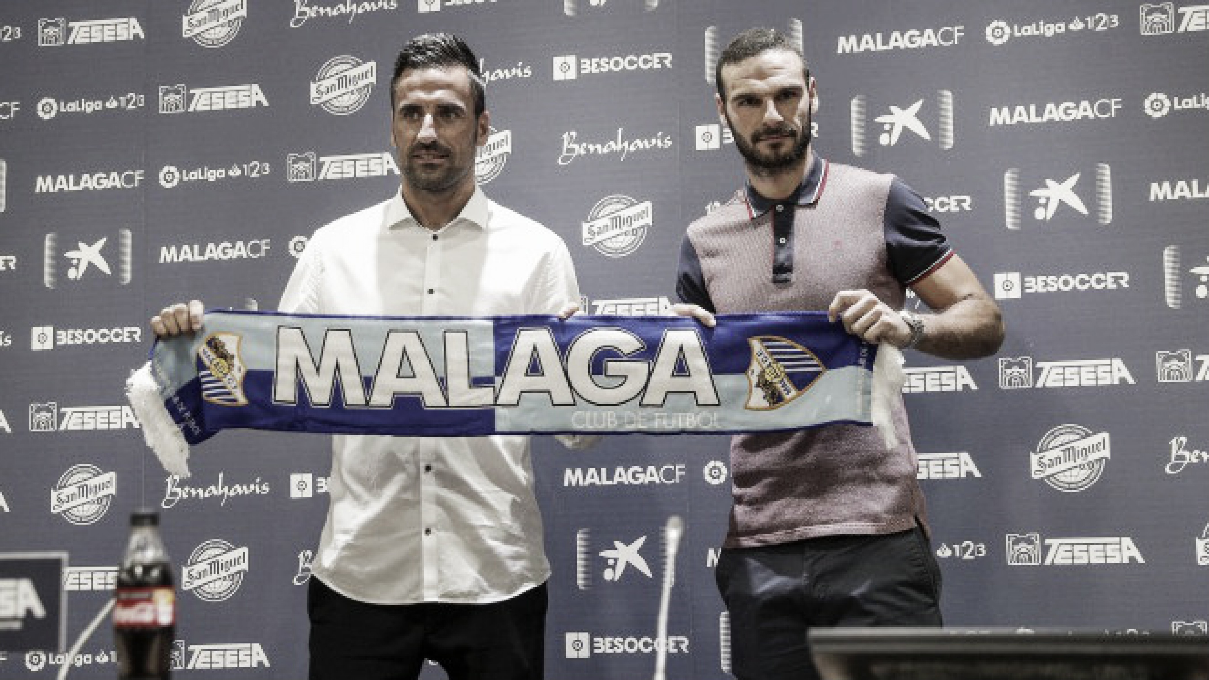 David Lombán, presentado como nuevo jugador del Málaga CF