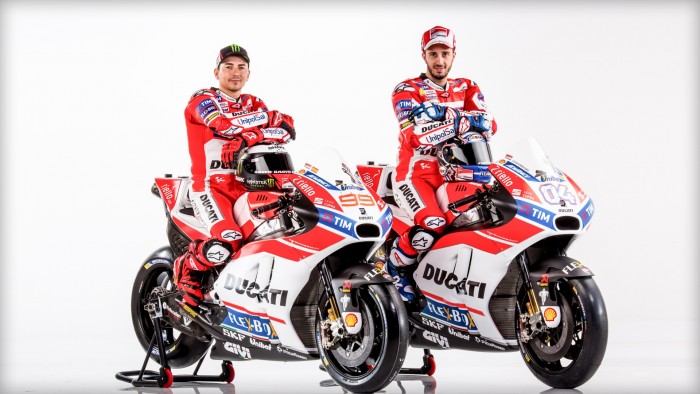 And in the red corner... Ducati reveal the 2017 MotoGP team and machinery