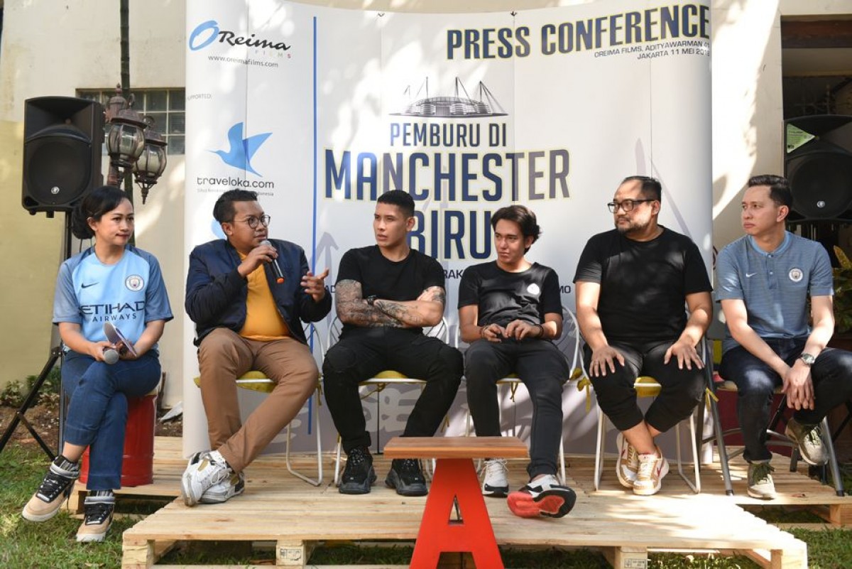 Film Pemburu di Manchester Biru di Momentum Juara Man City