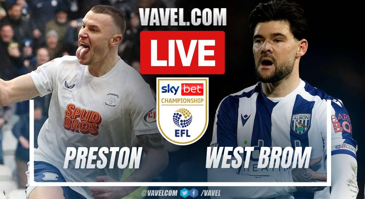 Highlights and goals of Preston vs West Brom in EFL Championship