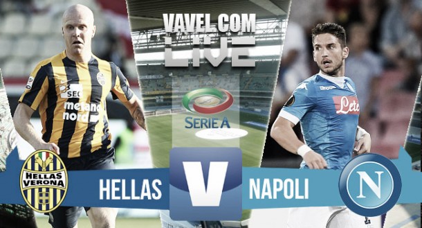 Risultato Hellas Verona - Napoli di Seria A 2015/16 (0-2): la sblocca Insigne, raddoppia Higuain. Verona nel baratro