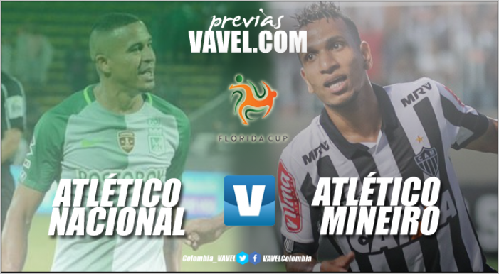 Previa: Atlético Nacional - Atlético Mineiro: Los 'verdolagas' arrancan competencia en el 2018