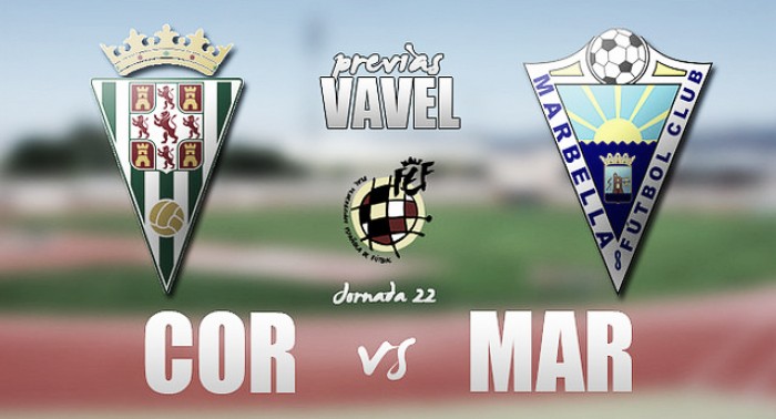 Córdoba 'B' CF - Marbella FC: posiciones totalmente distintas