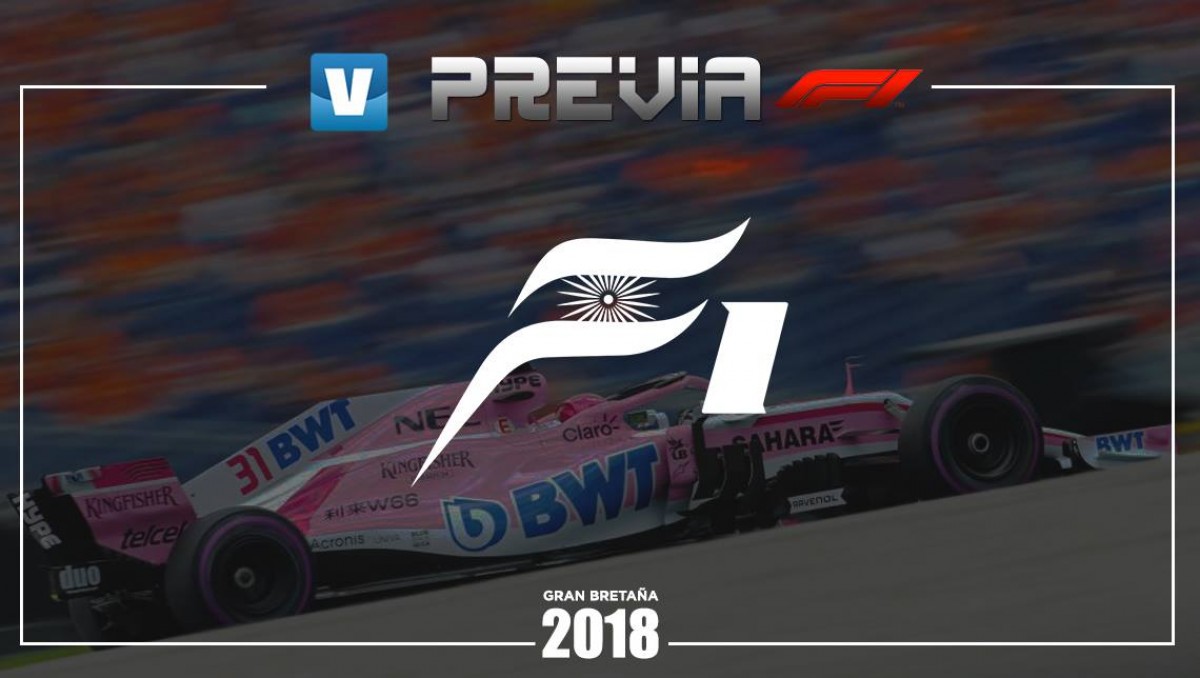 Previa de Force India en el GP de Silverstone 2018: en busca de la regularidad