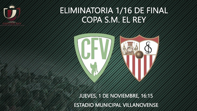 Previa CF Villanovense vs Sevilla FC: a por la copa