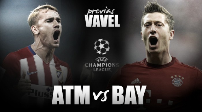 Atletico Madrid - Bayern Monaco, atto primo