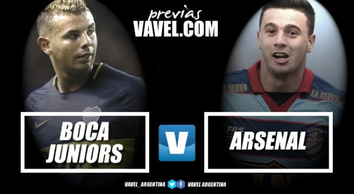 Previa Boca Juniors - Arsenal: No quiere compartir la cima Previa Boca Juniors - Arsenal: No quiere compartir la cima