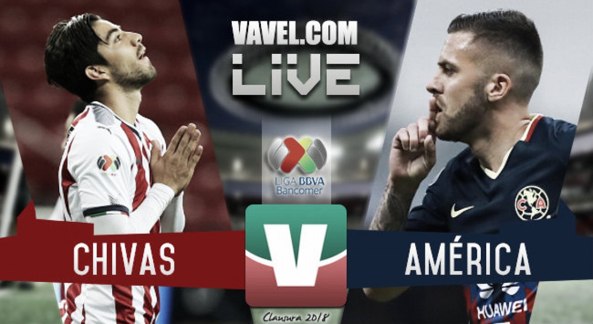 Goles y resultado del Chivas 1-1 América en Liga MX Goles y resultado del Chivas 1-1 América en Liga MX