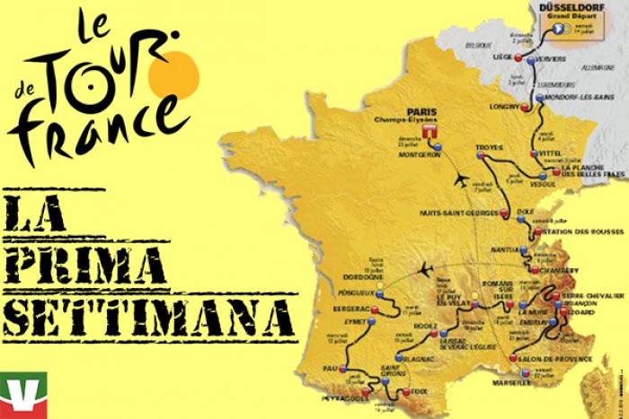 Tour de France 2017, la prima settimana: dalla Germania alle Alpi