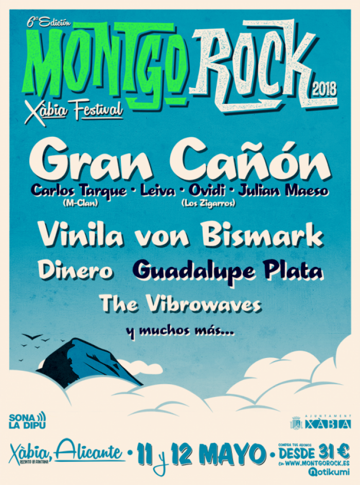 El Montgorock Xàbia Festival pisa fuerte con sus primeras confirmaciones