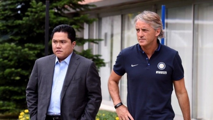 Inter, Thohir: "Mancini rimane, obiettivo Champions"