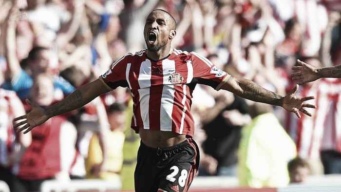 Jermain Defoe is enjoying life as Sunderland's number one striker
