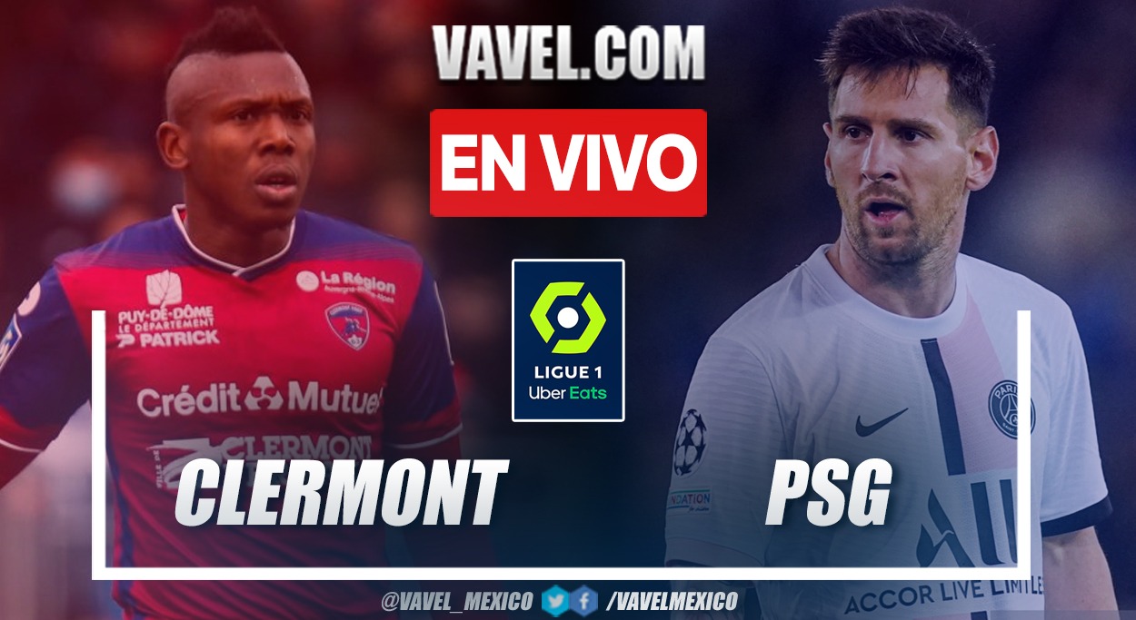 Resumen y goles: Clermont 1-6 PSG en Ligue 1
