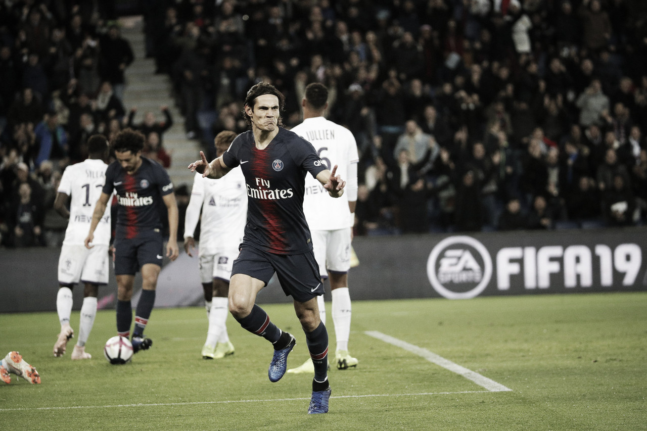 Edinson Cavani, la estrella de Salto Edinson Cavani, la estrella de Salto