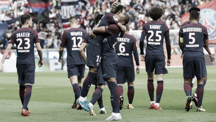 Ligue 1 - Il Psg scherza il Montpellier: 6-2 nello show dell'attacco di Emery