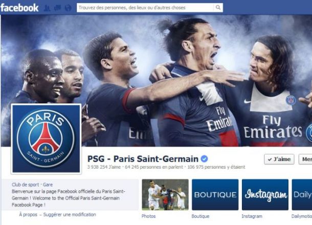 Popularité des clubs sur Internet : décembre 2013