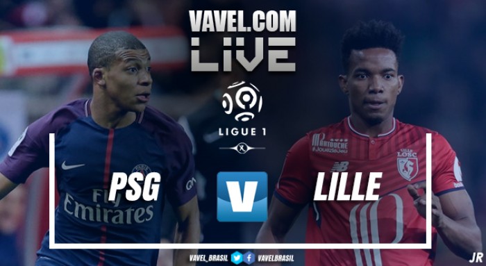 Jogo PSG x Lille AO VIVO online pelo Campeonato Francês 2017/18 (3-1)