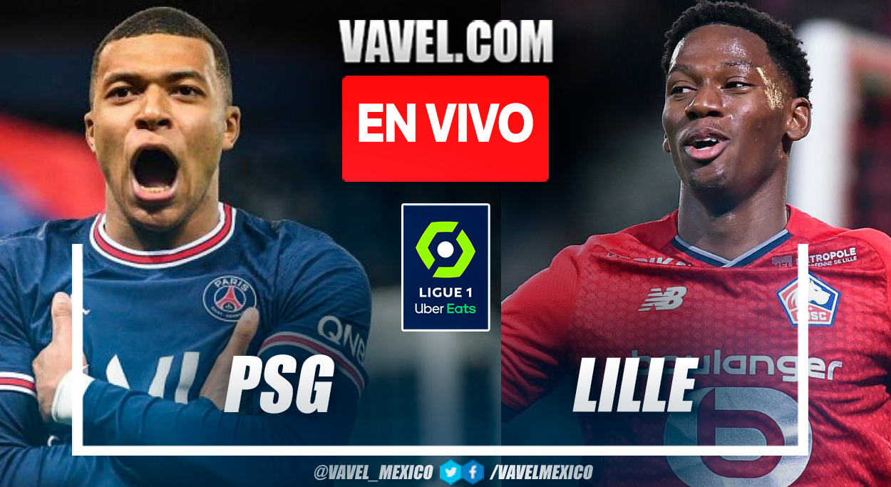 Resumen y goles del PSG 4-3 Lille en Ligue 1