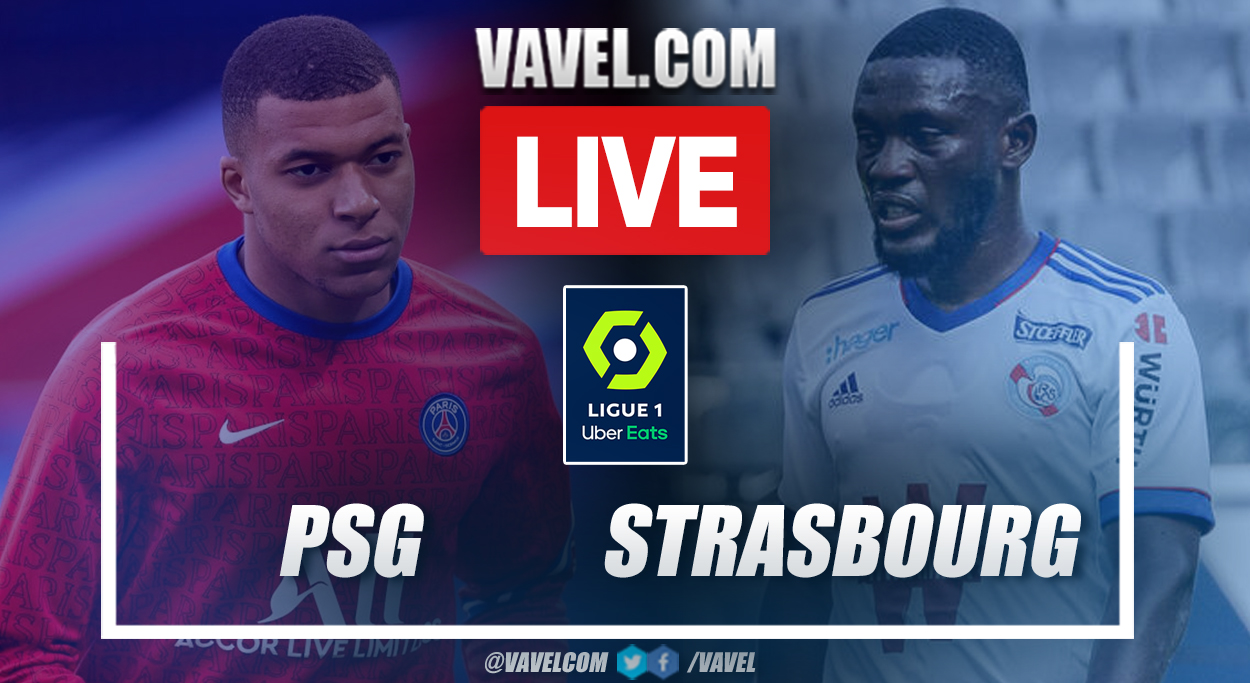 Goals and Highlights Paris SaintGermain vs Strasbourg (42) in Ligue