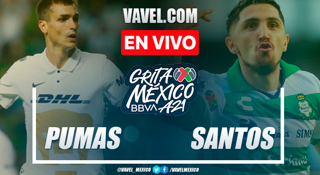 Resumen y goles: Pumas 0-3 Santos Laguna por Liga MX 2021 Resumen y goles: Pumas 0-3 Santos Laguna por Liga MX 2021