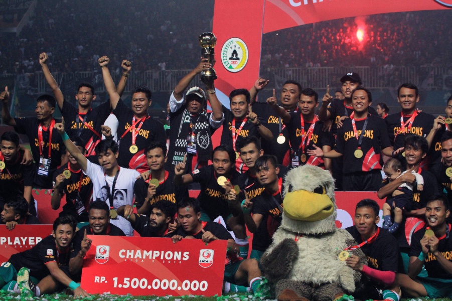 PSS Sleman Juara Liga 2