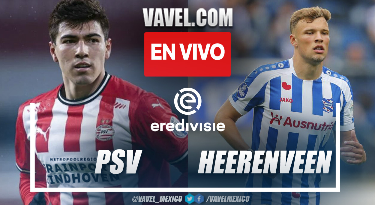 Resumen y goles del PSV 3-3 Heerenveen en Eredivisie