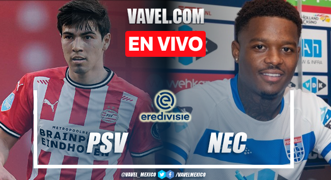 Goles y resumen del PSV 3-2 NEC Nijmegen en Eredivisie