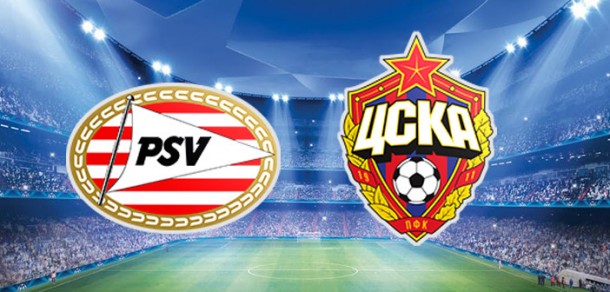 Resultado PSV x CSKA Moscou na Uefa Champions League 2015/2016 (2-1)