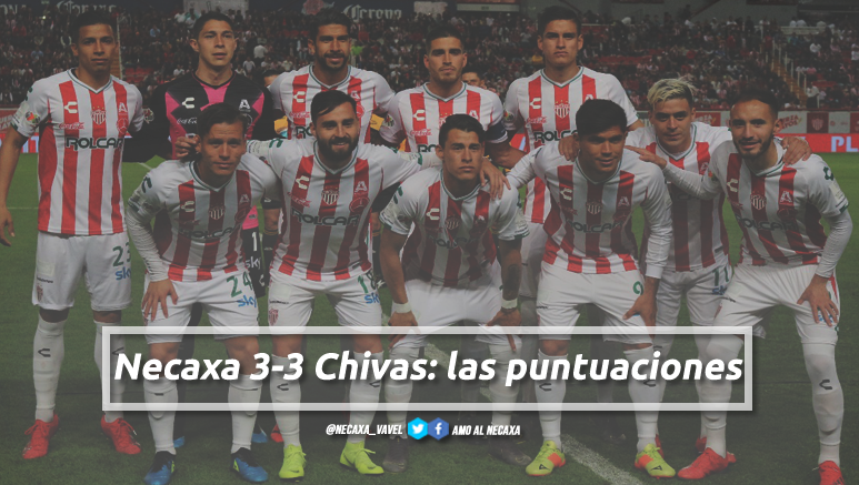 Puntuaciones de Necaxa en la jornada 6 de la Liga MX Clausura 2019