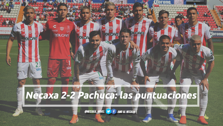 Puntuaciones de Necaxa en la jornada 15 de la Liga MX CL19