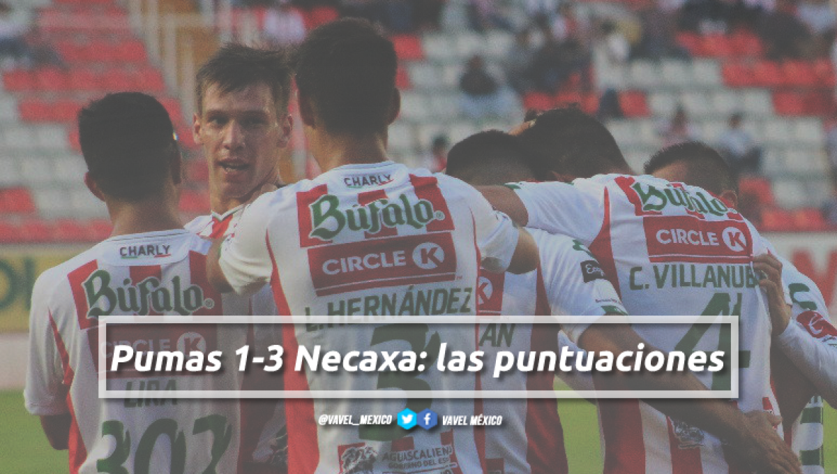 Pumas 1-3 Necaxa: puntuaciones de Necaxa en la jornada 3 de la Copa MX Apertura 2018. Noticias en tiempo real