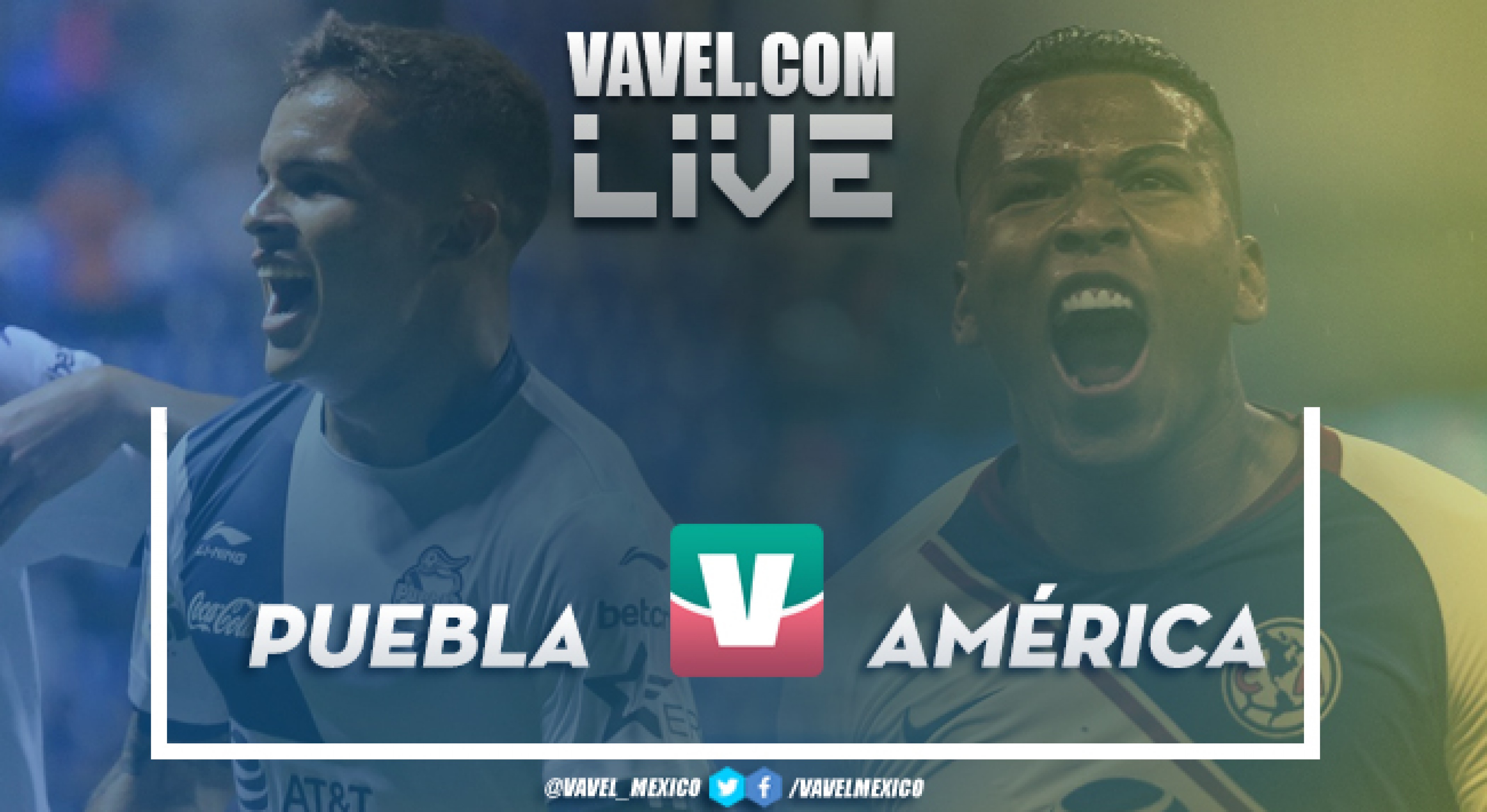 Puebla vs América en vivo online en Liga MX 2018 (0-0). Noticias en tiempo real
