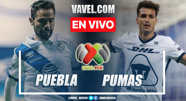 Goles y resumen del Puebla 2-1 Pumas en Liga MX