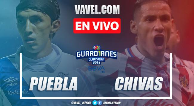 Goles y resumen del Puebla 1-1 Chivas en Liga MX Guard1anes 2021 Goles y resumen del Puebla 1-1 Chivas en Liga MX Guard1anes 2021