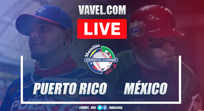 Puerto Rico vs Mexico EN VIVO online transmission AHORA Serie del Caribe (0-0) |  02/02/2021