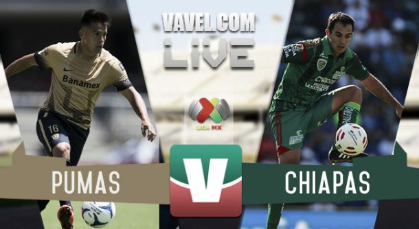 Resultado Pumas - Chiapas en Liga MX 2015 (2-3) Resultado Pumas - Chiapas en Liga MX 2015 (2-3)