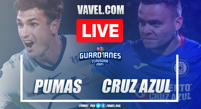 Goals and Highlights of Pumas 0-1 Cruz Azul on Liga MX 2021 Goals and Highlights of Pumas 0-1 Cruz Azul on Liga MX 2021