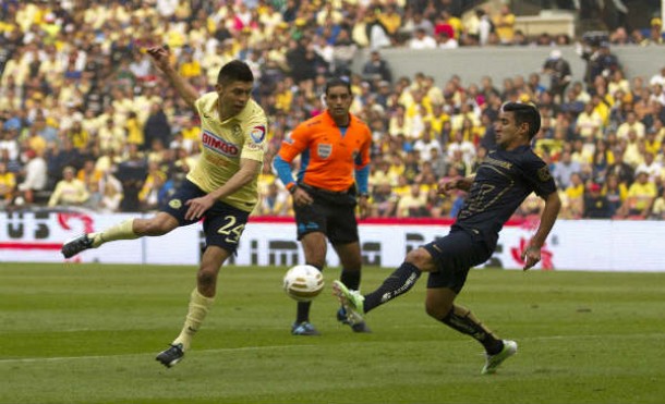 Serie pareja entre América y Pumas en el Estadio Azteca