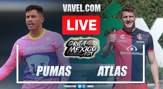 Goal and Highlights: Pumas 0-1 Atlas in Liga MX 2021
