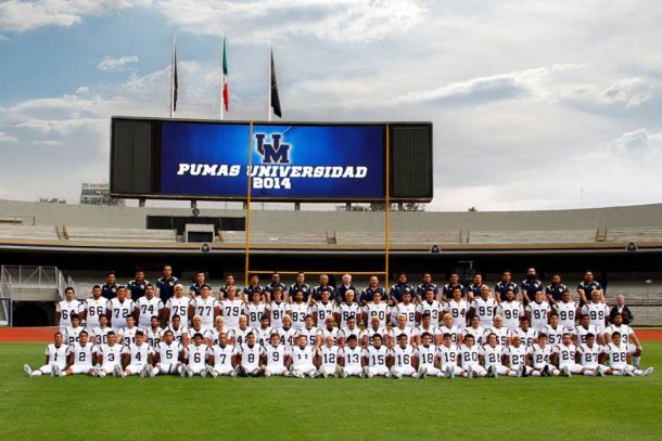 Los Pumas CU se tomaron la foto para la temporada 2014 de ONEFA Los Pumas CU se tomaron la foto para la temporada 2014 de ONEFA