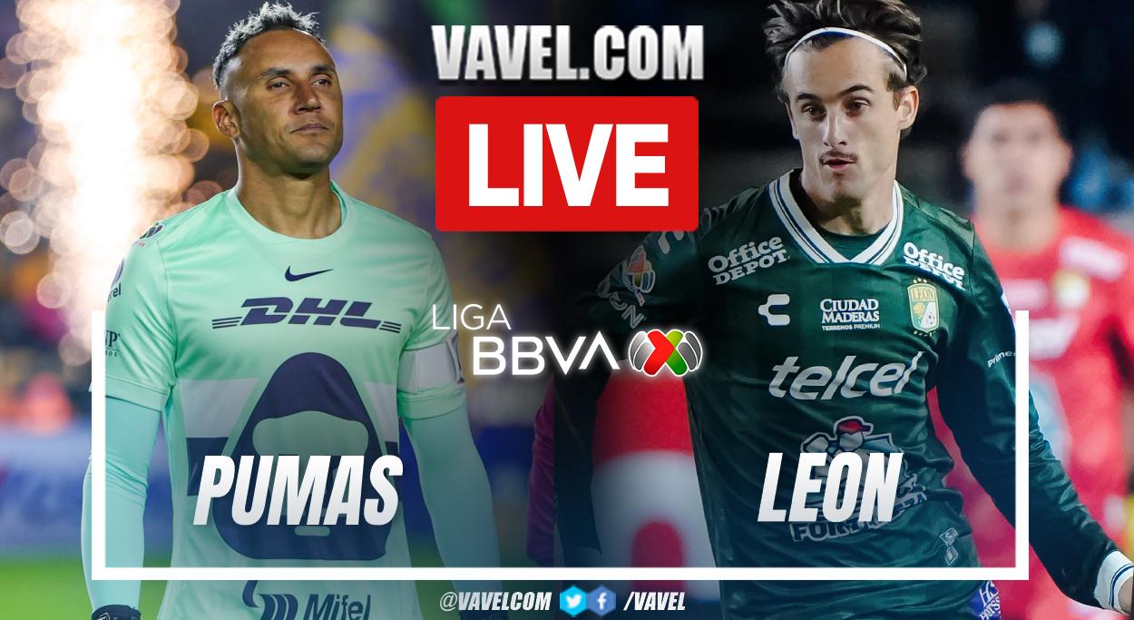 Goals and Highlight Pumas 1-1 Leon in Liga MX