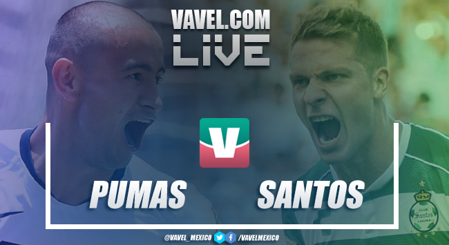 Pumas y Santos repartes unidades (1-1) Pumas y Santos repartes unidades (1-1)