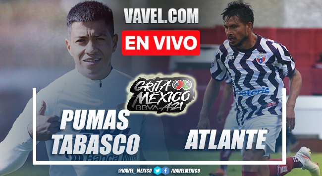 Goles y resumen del Pumas Tabasco 0-2 Atlante en Liga de Expansión MX Goles y resumen del Pumas Tabasco 0-2 Atlante en Liga de Expansión MX