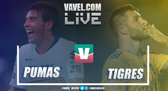 Resultado y goles del Pumas 3-3 Tigres en Liga MX 2018 Resultado y goles del Pumas 3-3 Tigres en Liga MX 2018